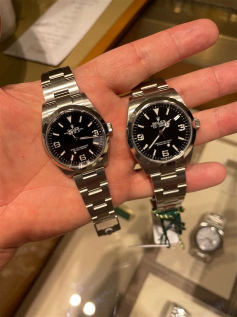 rolex explorer 2019|Rolex explorer 36mm vs 40mm.